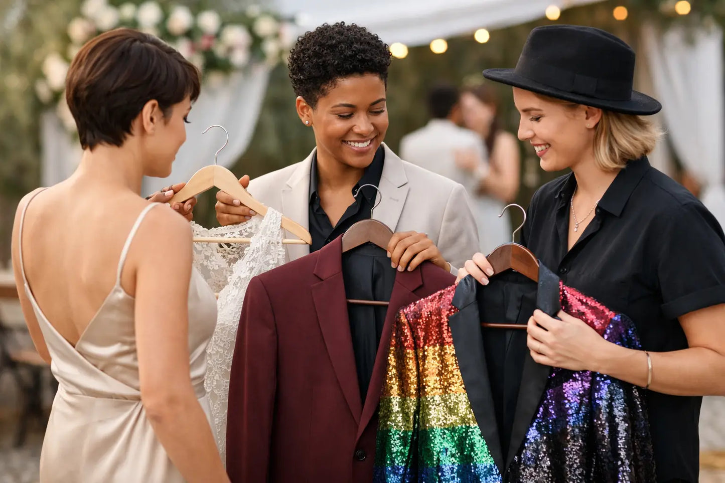 What to Wear to a Queer Wedding, Your Way