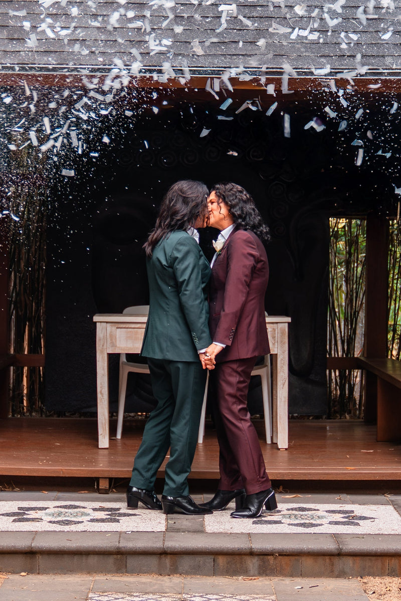 Custom Wedding Suits for Couples, Made Personal